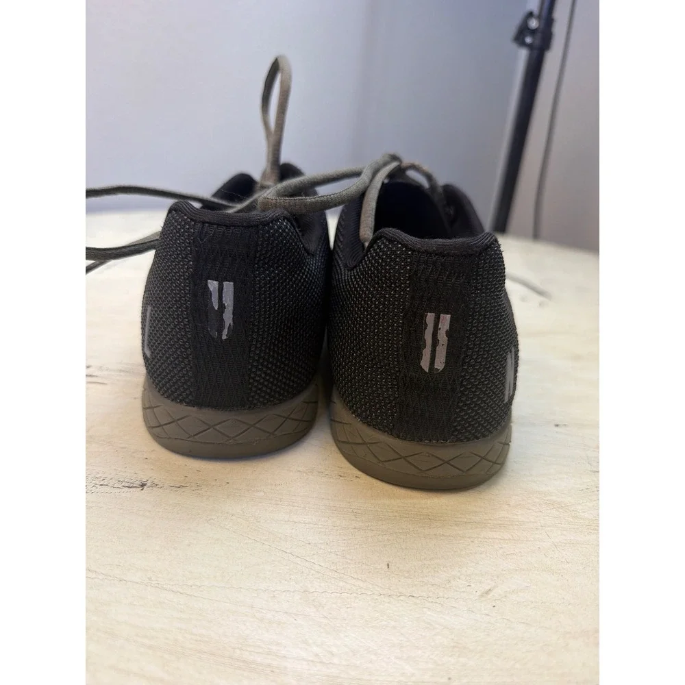 NOBULL SuperFabric Trainer Mens 9 Womens 10.5 Dark‎ Gray Black Training Shoes
